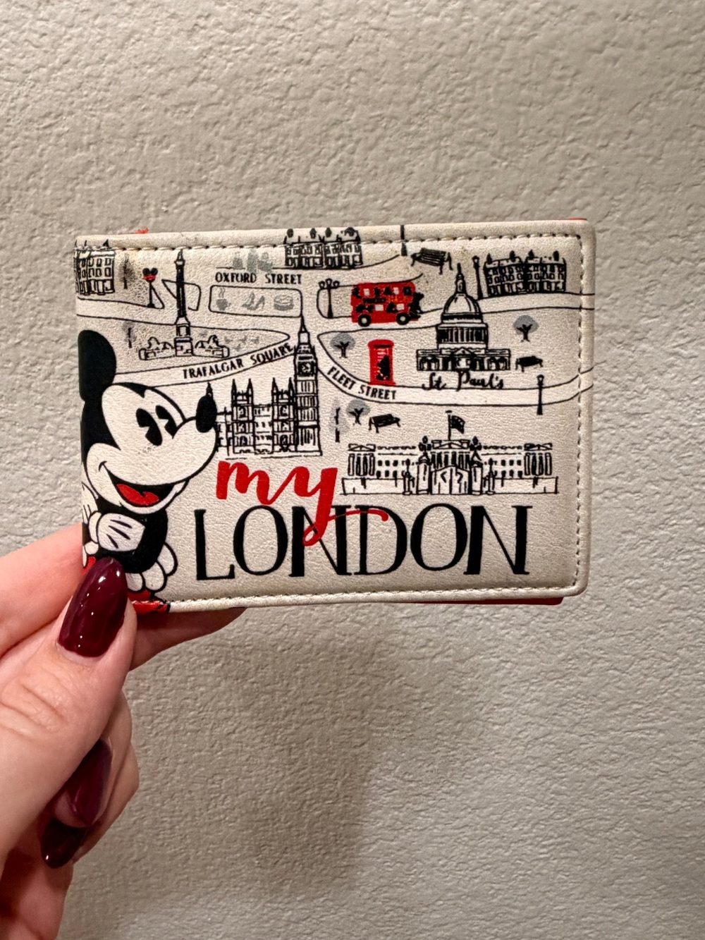 Disney Store UK Mickey Mouse My London Wallet